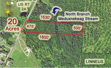 Land In Maine. For Recreation And Cheap Four Seasons Vacations! on Houlton Community Golf Club in Maine - for sale on GolfHomes.com, golf home, golf lot