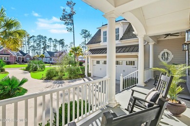 Exquisite Low Country Estate with Tee-to-Hole Golf Course & Pond on Ocean Ridge Plantation in North Carolina - for sale on GolfHomes.com, golf home, golf lot