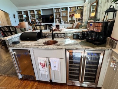 Experience luxury and comfort in this stunning ranch-style home on Cypress Creek Golfers Club in Virginia - for sale on GolfHomes.com, golf home, golf lot