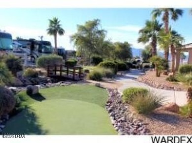 Beautiful park model has an addition added to it, giving you on The Refuge Golf and Country Club in Arizona - for sale on GolfHomes.com, golf home, golf lot