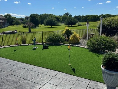 Experience luxury and comfort in this stunning ranch-style home on Cypress Creek Golfers Club in Virginia - for sale on GolfHomes.com, golf home, golf lot