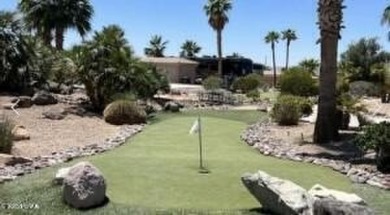 Beautiful park model has an addition added to it, giving you on The Refuge Golf and Country Club in Arizona - for sale on GolfHomes.com, golf home, golf lot