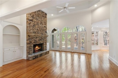 ONE LEVEL LIVING IN A LAKESIDE NEIGHBORHOOD- This custom built on Big Canoe Golf Club - Cherokee in Georgia - for sale on GolfHomes.com, golf home, golf lot