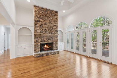 ONE LEVEL LIVING IN A LAKESIDE NEIGHBORHOOD- This custom built on Big Canoe Golf Club - Cherokee in Georgia - for sale on GolfHomes.com, golf home, golf lot