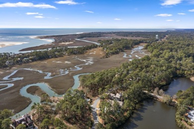 Situated on 0.56 acres in the prestigious enclave of The Estuary on Kiawah Island Resort - Cougar Point in South Carolina - for sale on GolfHomes.com, golf home, golf lot