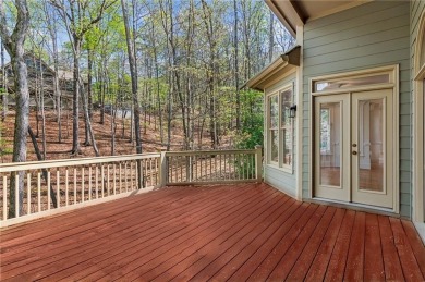 ONE LEVEL LIVING IN A LAKESIDE NEIGHBORHOOD- This custom built on Big Canoe Golf Club - Cherokee in Georgia - for sale on GolfHomes.com, golf home, golf lot