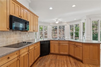 ONE LEVEL LIVING IN A LAKESIDE NEIGHBORHOOD- This custom built on Big Canoe Golf Club - Cherokee in Georgia - for sale on GolfHomes.com, golf home, golf lot
