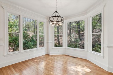 ONE LEVEL LIVING IN A LAKESIDE NEIGHBORHOOD- This custom built on Big Canoe Golf Club - Cherokee in Georgia - for sale on GolfHomes.com, golf home, golf lot