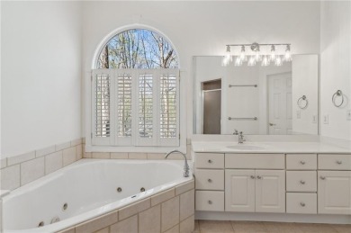 ONE LEVEL LIVING IN A LAKESIDE NEIGHBORHOOD- This custom built on Big Canoe Golf Club - Cherokee in Georgia - for sale on GolfHomes.com, golf home, golf lot