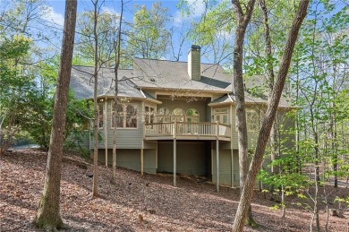 ONE LEVEL LIVING IN A LAKESIDE NEIGHBORHOOD- This custom built on Big Canoe Golf Club - Cherokee in Georgia - for sale on GolfHomes.com, golf home, golf lot