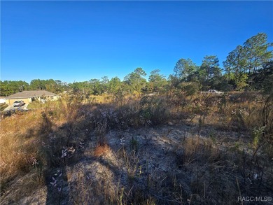 This cleared corner lot on a paved road in beautiful Citrus on Pine Ridge Community Golf and Country Club in Florida - for sale on GolfHomes.com, golf home, golf lot