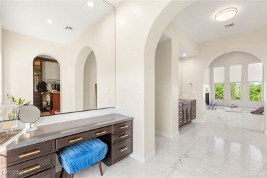 Situated on a premier lot in The Palisades at Summerlin, this on TPC Las Vegas in Nevada - for sale on GolfHomes.com, golf home, golf lot