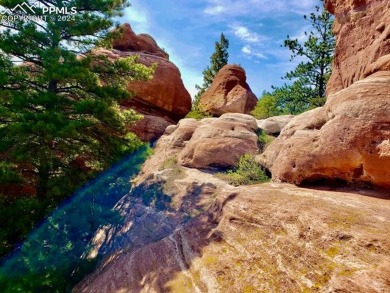 1 acre- AMAZING COLORADO VIEWS in this timbered natural setting on Perry Park Country Club in Colorado - for sale on GolfHomes.com, golf home, golf lot