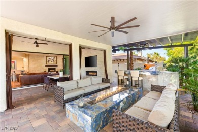 Situated on a premier lot in The Palisades at Summerlin, this on TPC Las Vegas in Nevada - for sale on GolfHomes.com, golf home, golf lot