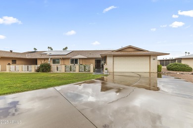 Beautifully maintained 2 bed 2 bath home tucked into a quiet on Sun City Riverview Golf Course in Arizona - for sale on GolfHomes.com, golf home, golf lot