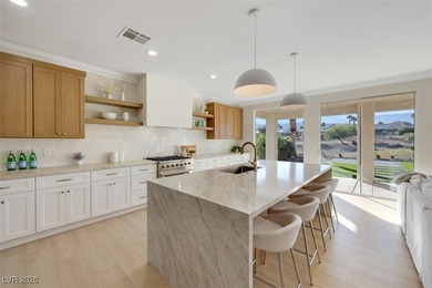 Gorgeous single story home nestled in Summerlins' best guard on Siena Golf Club in Nevada - for sale on GolfHomes.com, golf home, golf lot