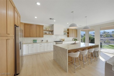 Gorgeous single story home nestled in Summerlins' best guard on Siena Golf Club in Nevada - for sale on GolfHomes.com, golf home, golf lot