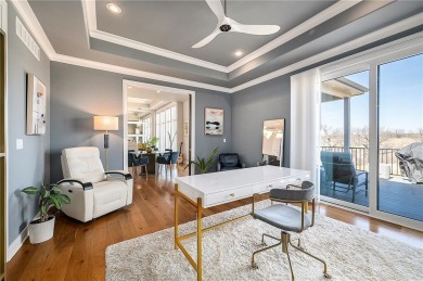 Step into luxury with the sought-after Madison II Reverse by Don on Staley Farms Golf Club in Missouri - for sale on GolfHomes.com, golf home, golf lot