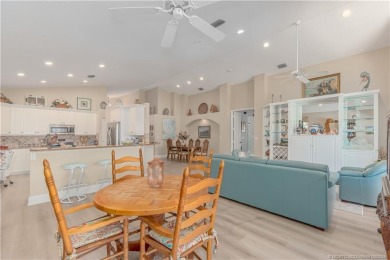 Beautiful 3 bedrooms, 2 bathrooms and an oversized 2 car garage on Santa Lucia River Club in Florida - for sale on GolfHomes.com, golf home, golf lot