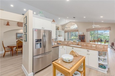 Beautiful 3 bedrooms, 2 bathrooms and an oversized 2 car garage on Santa Lucia River Club in Florida - for sale on GolfHomes.com, golf home, golf lot