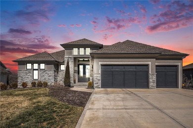 Step into luxury with the sought-after Madison II Reverse by Don on Staley Farms Golf Club in Missouri - for sale on GolfHomes.com, golf home, golf lot