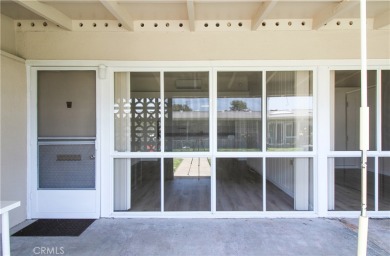 Step into this delightful, expanded one-bedroom, one-bathroom on Leisure World Seal Beach Golf Course in California - for sale on GolfHomes.com, golf home, golf lot