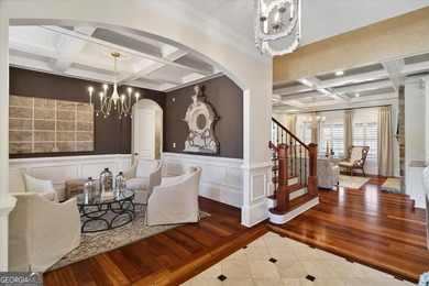 Timeless luxury and elegance are epitomized with this on Marietta Country Club in Georgia - for sale on GolfHomes.com, golf home, golf lot