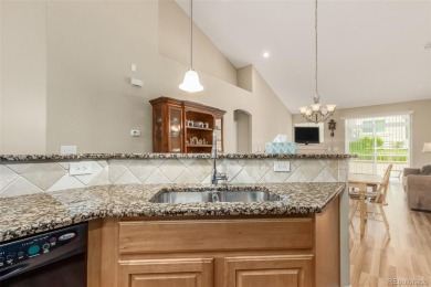 Welcome to this immaculately maintained ranch-style townhome in on Saddle Rock Golf Course in Colorado - for sale on GolfHomes.com, golf home, golf lot