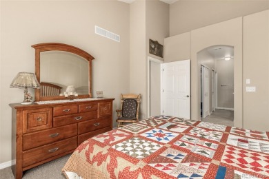 Welcome to this immaculately maintained ranch-style townhome in on Saddle Rock Golf Course in Colorado - for sale on GolfHomes.com, golf home, golf lot