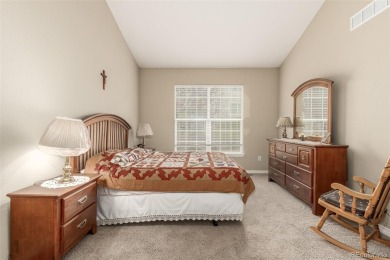 Welcome to this immaculately maintained ranch-style townhome in on Saddle Rock Golf Course in Colorado - for sale on GolfHomes.com, golf home, golf lot