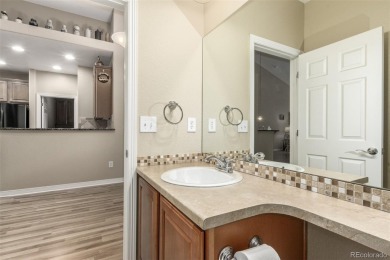 Welcome to this immaculately maintained ranch-style townhome in on Saddle Rock Golf Course in Colorado - for sale on GolfHomes.com, golf home, golf lot