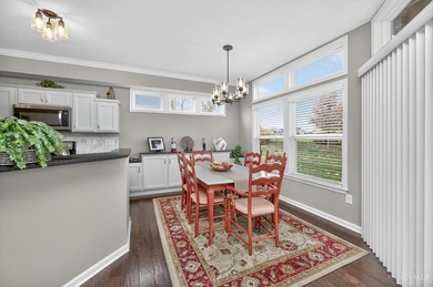 Step into a meticulous first-floor end unit with stunning Shaker on Shaker Run Golf Club  in Ohio - for sale on GolfHomes.com, golf home, golf lot