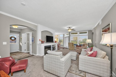 Step into a meticulous first-floor end unit with stunning Shaker on Shaker Run Golf Club  in Ohio - for sale on GolfHomes.com, golf home, golf lot