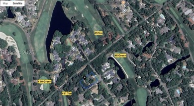 Located in the heart of Sea Pines, 2 Heritage Rd offers prime on Harbour Town Golf Links in South Carolina - for sale on GolfHomes.com, golf home, golf lot