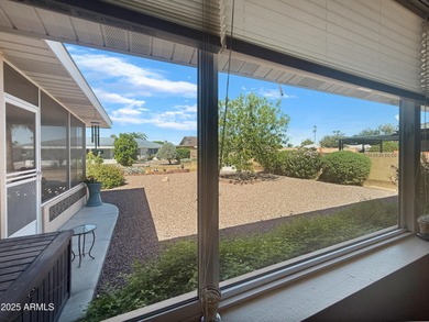 Welcome to this inviting Sun City home offering a comfortable on Sun City Lakes West and East in Arizona - for sale on GolfHomes.com, golf home, golf lot