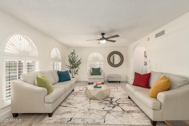 So much to love about this home! This 4 bedroom, 2.5 bath home on The Lakes at Ahwatukee in Arizona - for sale on GolfHomes.com, golf home, golf lot