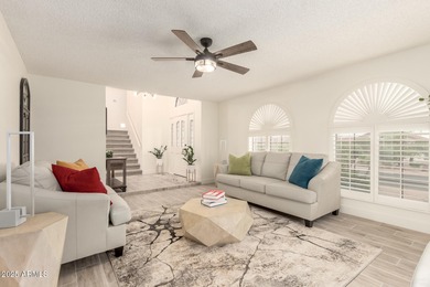 So much to love about this home! This 4 bedroom, 2.5 bath home on The Lakes at Ahwatukee in Arizona - for sale on GolfHomes.com, golf home, golf lot