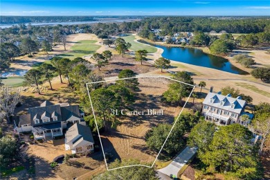 Discover the perfect canvas for your dream home on this stunning on Oldfield Golf Club in South Carolina - for sale on GolfHomes.com, golf home, golf lot