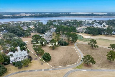 Discover the perfect canvas for your dream home on this stunning on Oldfield Golf Club in South Carolina - for sale on GolfHomes.com, golf home, golf lot