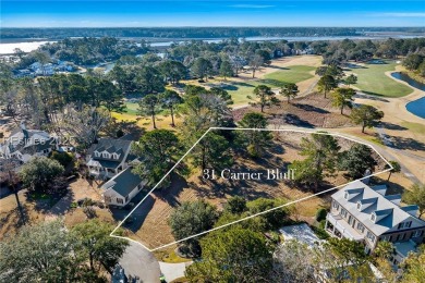 Discover the perfect canvas for your dream home on this stunning on Oldfield Golf Club in South Carolina - for sale on GolfHomes.com, golf home, golf lot