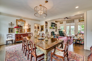 Stately and beautifully remodeled 4-bedroom, 3.5-bath brick home on West Lake Country Club in Georgia - for sale on GolfHomes.com, golf home, golf lot