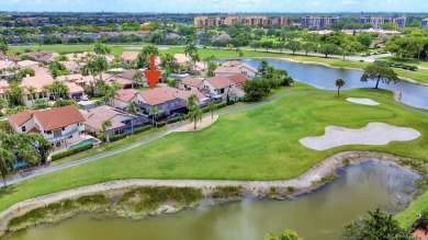 Beautiful Views and Luxury Living in this meticulously renovated on Boca Pointe Country Club in Florida - for sale on GolfHomes.com, golf home, golf lot