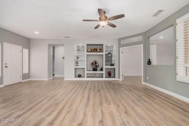 Live the coveted Sun City West lifestyle in this immaculate on Desert Trails in Arizona - for sale on GolfHomes.com, golf home, golf lot