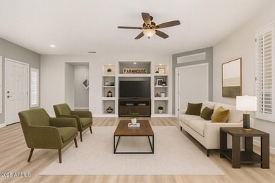 Live the coveted Sun City West lifestyle in this immaculate on Desert Trails in Arizona - for sale on GolfHomes.com, golf home, golf lot