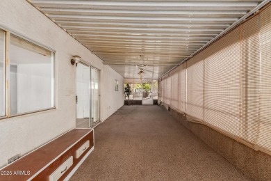 2 bedroom 1.5 bath home on a Cul-de-sac with a fenced  in back on Fountain of the Sun Country Club in Arizona - for sale on GolfHomes.com, golf home, golf lot