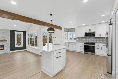 Architectural elegance meets modern luxury in this exceptional on Cattail Creek Golf Course in Colorado - for sale on GolfHomes.com, golf home, golf lot