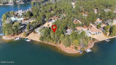 Arguably the finest lakefront lot on Lake Auman, located in the on Beacon Ridge Golf and Country Club in North Carolina - for sale on GolfHomes.com, golf home, golf lot