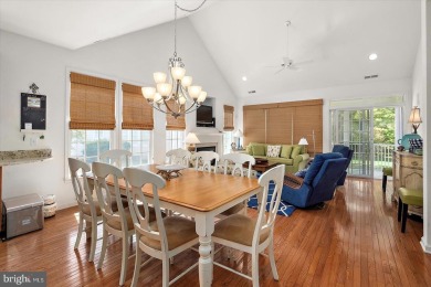 This beautiful end unit carriage house is located on a premium on Bear Trap Dunes Golf Club in Delaware - for sale on GolfHomes.com, golf home, golf lot