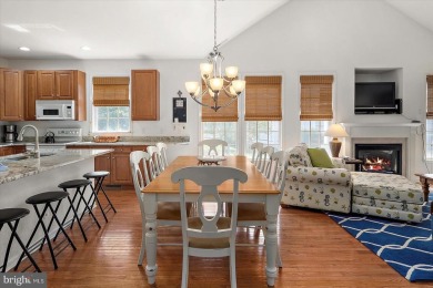 This beautiful end unit carriage house is located on a premium on Bear Trap Dunes Golf Club in Delaware - for sale on GolfHomes.com, golf home, golf lot