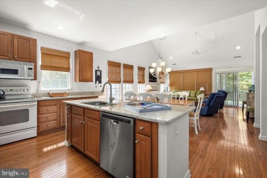This beautiful end unit carriage house is located on a premium on Bear Trap Dunes Golf Club in Delaware - for sale on GolfHomes.com, golf home, golf lot